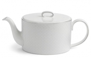 Wedgwood Gio Platinum Teapot