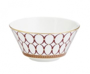 Wedgwood Renaissance Red Rice Bowl 4.33"