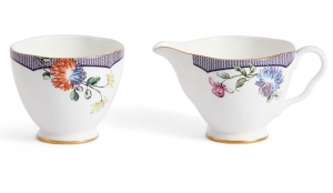 Wedgwood Fortune Sugar & Creamer