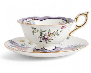 Wedgwood Fortune Teacup & Saucer - 5 oz.