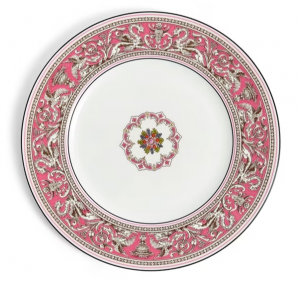 Wedgwood Florentine Fuchsia Dinner Plate - 10.7"
