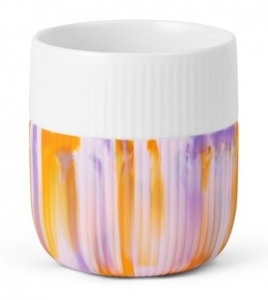 Royal Copenhagen Fluted Contrast Mug - Marble Morning Sky
