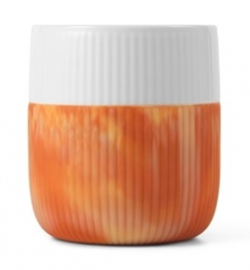 Royal Copenhagen Fluted Contrast Mug - Marble Warm Ochre