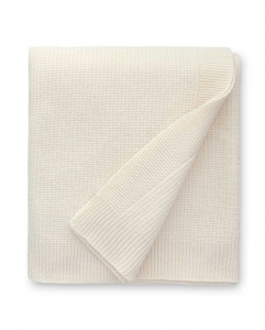 Sferra Pettra Throw Eggshell