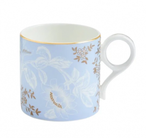 Wedgwood Wonderlust Pink Tonquin Mug Blue - 10.1oz