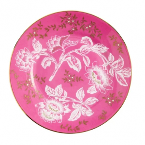 Wedgwood Wonderlust Pink Tonquin Plate - 8.1 oz.