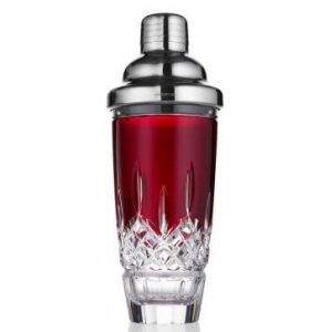 Waterford Crystal Lismore Red Cocktail Shaker - 24 oz.