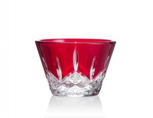 Waterford Crystal Lismore Red Votive - 3.7"