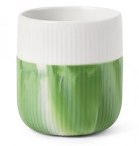 Royal Copenhagen Fluted Contrast Mug - Marble Green Grass