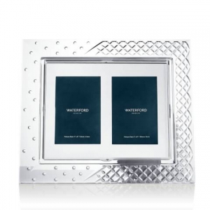 Waterford Crystal Celebration Double Mount Frame - 8 x 10