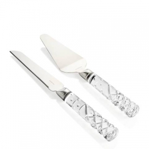 Waterford Crystal Celebration Cake & Knife Server Set