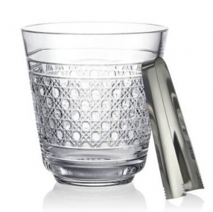 Waterford Crystal Opulence Ice Bucket and Tongs