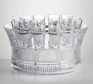 Waterford Mastercraft Irish Lace Vodka Centerpiece