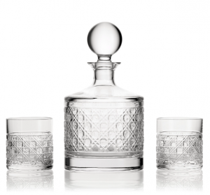Waterford Crystal Opulence 3 Piece Barware Set