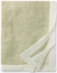 SFERRA Pitura Moss/Taupe Throw