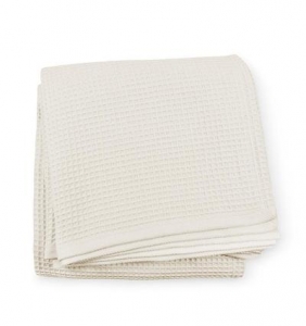 Sferra Kingston  Ivory Full/Queen Blanket - 100X100