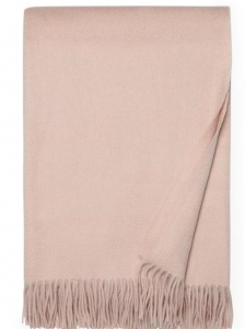 Sferra Dorsey Cashmere Throw - Rose