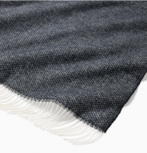 Sferra Cervino Navy Throw