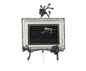 Black Orchid Easel Photo Frame