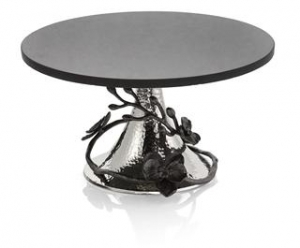 Black Orchid Cake Stand
