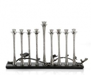 Michael Aram Black Orchid Menorah