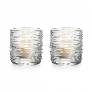 Simon Pearce Echo Lake Tealight - Boxed Set 2