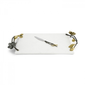 Michael Aram Vintage Bloom Cheese Board with Knife