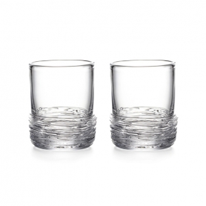 Simon Pearce Echo Lake Whiskey  - Set of 2