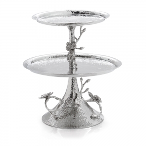 Michael Aram White Orchid 2 Tier Etagere