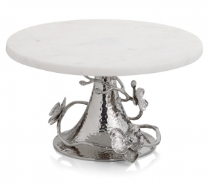 Michael Aram White Orchid Cake Stand