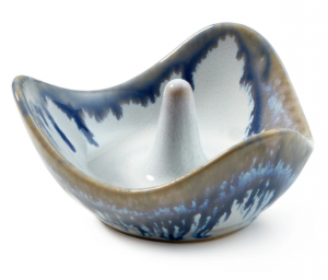 Simon Pearce Pottery Ring Holder - Pool