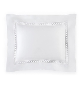 Sferra Millesimo White King Sham - 21 X 36