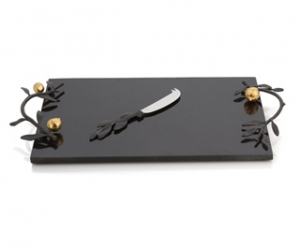 Michael Aram Pomegranate Cheese Board w/ Knife