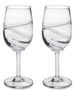 Simon Pearce Waterbury White Wine Glass - Set of 2