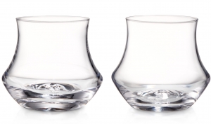 Simon Pearce Madison Stemless Wine Glass - Set of 2