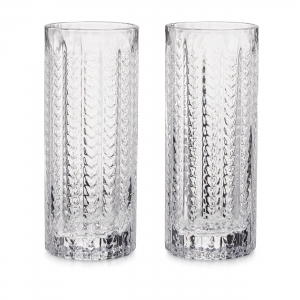 Simon Pearce Greenwich Collins Glass - Set of 2