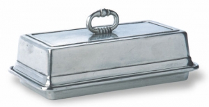 Match Pewter Rectangle Butter Dish Tray