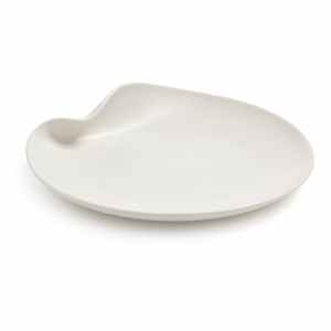 Simon Pearce Barre Organic Platter - Alabaster