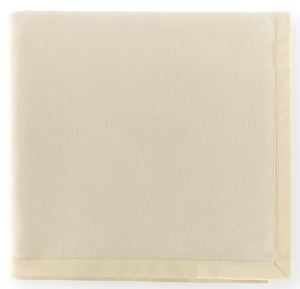 Sferra Olindo Ivory Queen Blanket -100 X 94