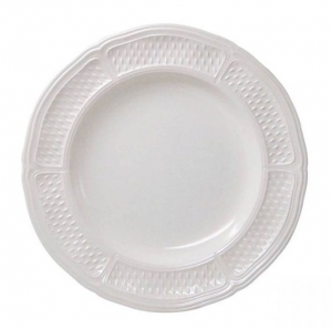 Gien Pont Aux Choux White Dessert Plate - 8.5"