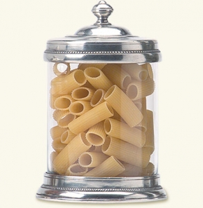 Match Pewter Glass Canister - Medium