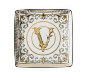 Versace Virtus Gala White Canape Dish