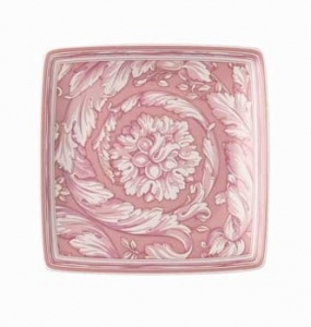 Versace Barocco Rose Mini Canape Square - 3.5"