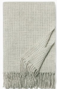 SFERRA Terranova Grey Throw 50X70"