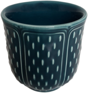 Gien Pont Aux Choux Petits Choux Espresso Cup / Set 2  - Ocean Blue