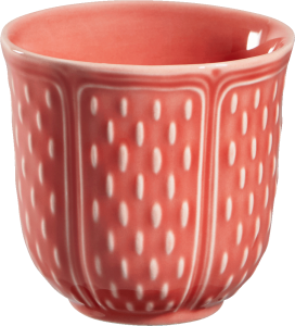 Gien Pont Aux Choux Petits Choux Espresso Cup / Set 2 - Coral