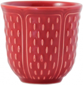 Gien Pont Aux Choux Petits Choux Espresso Cup / Set 2  - Red