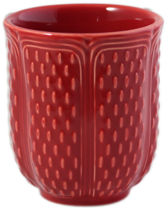Gien Pont Aux Choux Gobelets A The Tea Cup / Set 2 -  Red