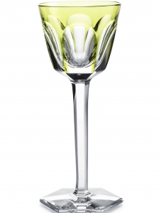 Baccarat Harcourt Rhine Wine Glass - Green