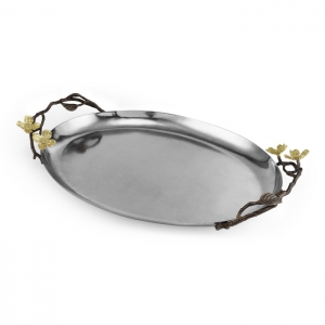 Michael Aram Dogwood Oval Tray